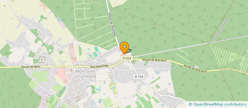 localisation de l'entreprise EARL CROISET PATRICK  MONT-PRES-CHAMBORD