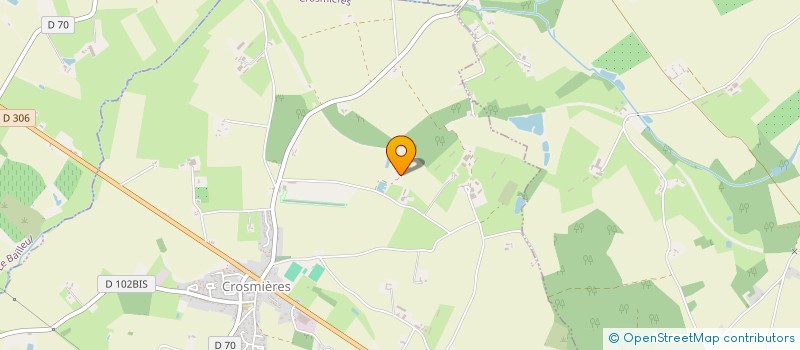 localisation de l'entreprise EARL CROSMAPIGS  CROSMIERES