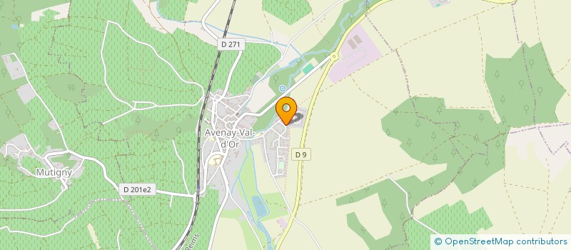 localisation de l'entreprise EARL CRUCIFIX PERE ET FILS  AVENAY-VAL-D'OR