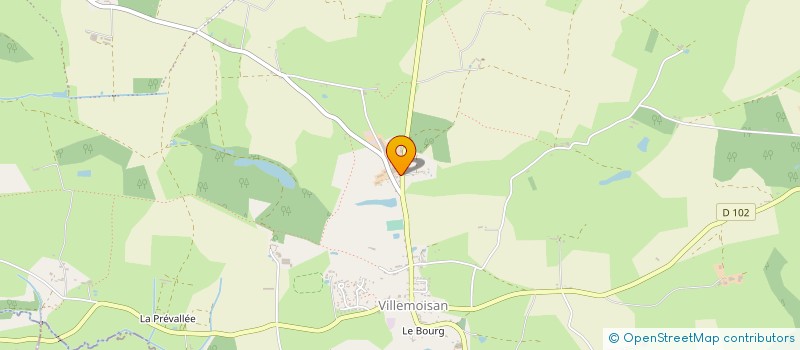 localisation de l'entreprise EARL CULTILAIT  VAL D'ERDRE-AUXENCE