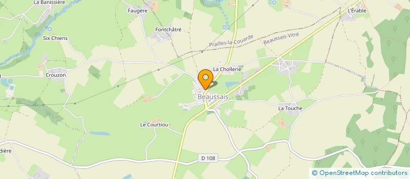 localisation de l'entreprise EARL CVR FARM à AIGONDIGNE