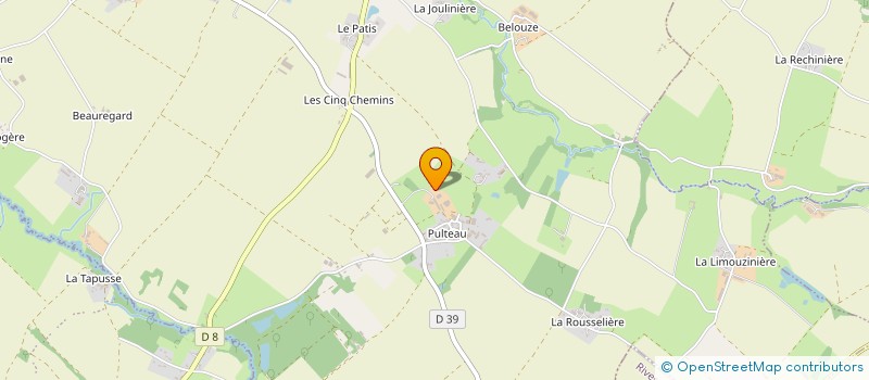 localisation de l'entreprise EARL CYRILLO à BAZOGES-EN-PAREDS