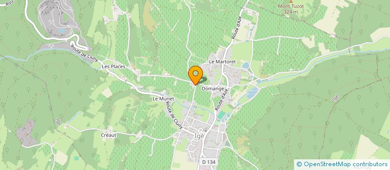 localisation de l'entreprise EARL CYRILUC à IGE