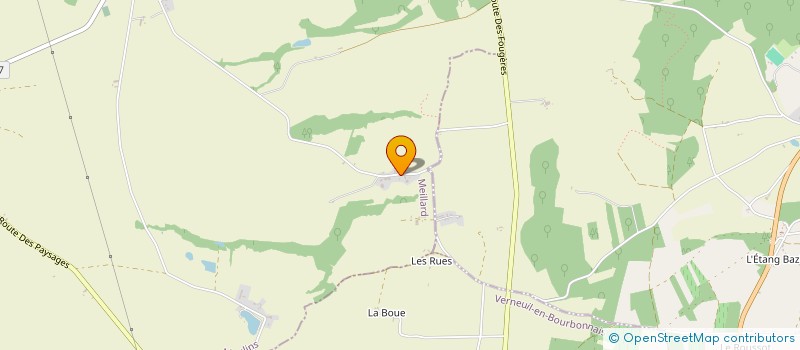 localisation de l'entreprise EARL D ALINARD  MEILLARD