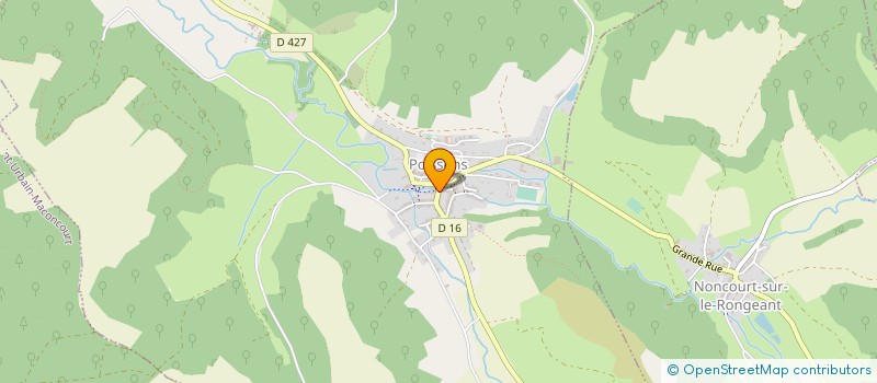 localisation de l'entreprise EARL D'AMBONLIEU à LEZEVILLE
