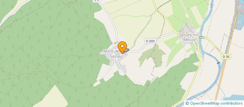 localisation de l'entreprise EARL D'ANDENNE à MONT-DEVANT-SASSEY