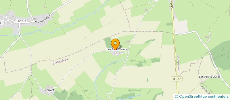 localisation de l'entreprise EARL D'APREMONT GARD LENOIR à ROZOY SUR SERRE