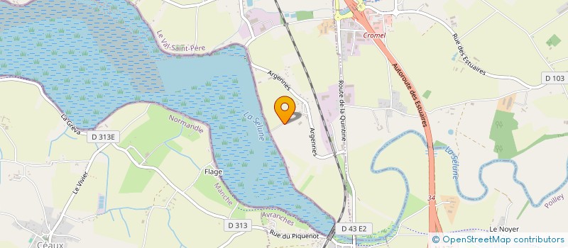 localisation de l'entreprise EARL D'ARGENNES à LE VAL-SAINT-PERE