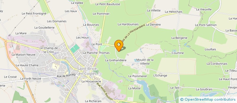 localisation de l'entreprise EARL D'ESTRAN à MAEN ROCH