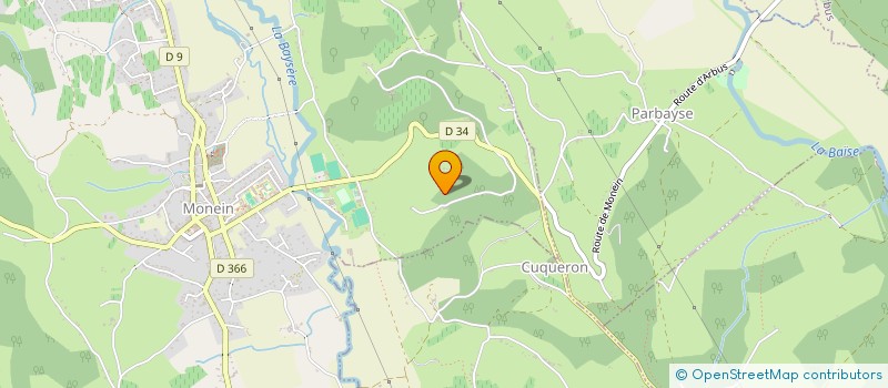 localisation de l'entreprise EARL D'ET HAU à LUCQ-DE-BEARN