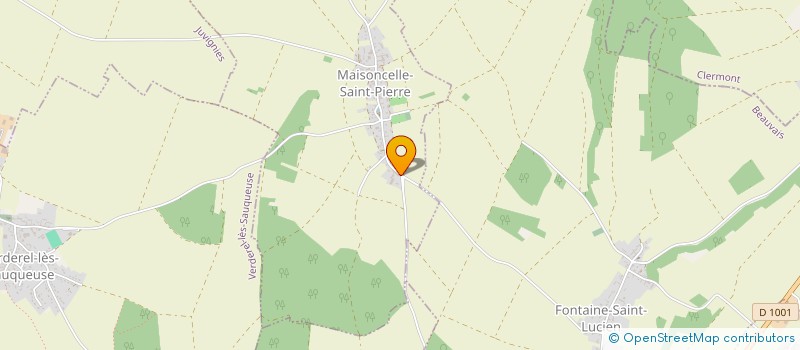 localisation de l'entreprise EARL D'HARDENCOURT  MAISONCELLE-SAINT-PIERRE