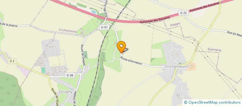 localisation de l'entreprise EARL D'ORMESNIL à FRICHEMESNIL