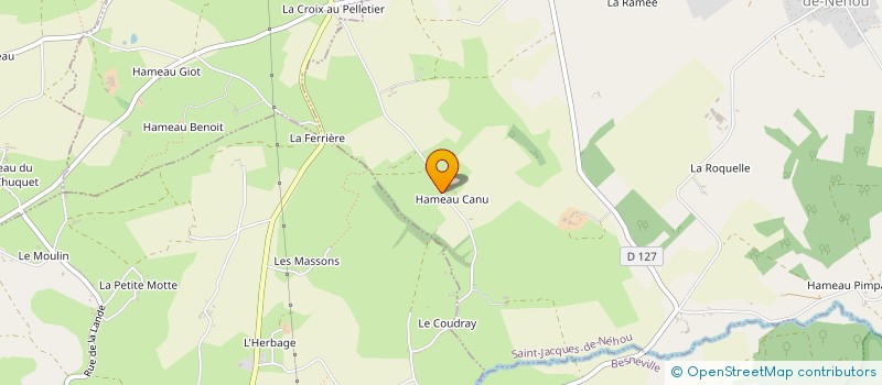 localisation de l'entreprise EARL DAFLOISE  SAINT-JACQUES-DE-NEHOU