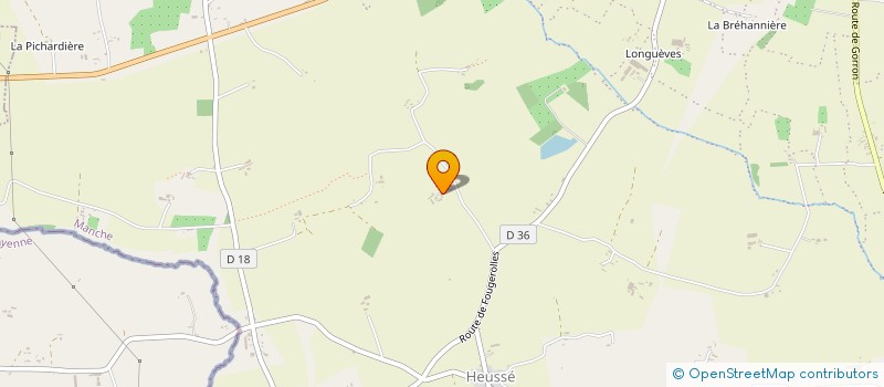localisation de l'entreprise EARL DAGUER à LE TEILLEUL