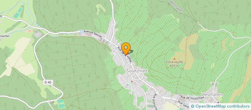 localisation de l'entreprise EARL DALLER GERARG  SOULTZMATT