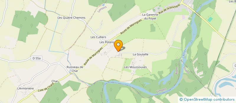 localisation de l'entreprise EARL DAMISA à LIMONS