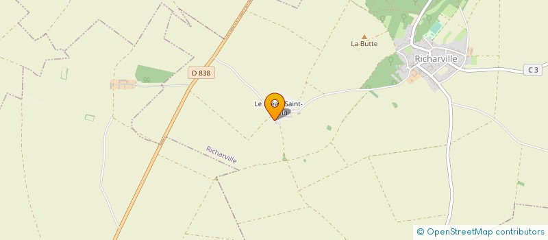 localisation de l'entreprise EARL DAMMARIE à RICHARVILLE
