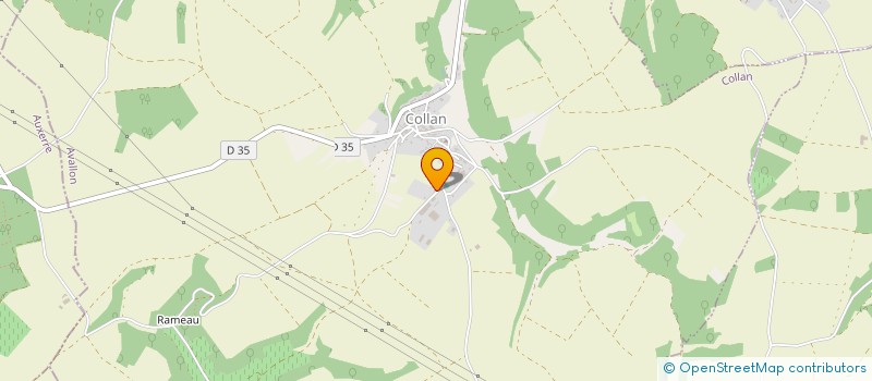 localisation de l'entreprise EARL DAMPT à COLLAN