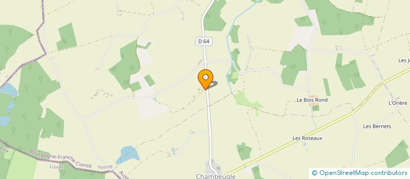 localisation de l'entreprise EARL DANCHOT  CHARNY OREE DE PUISAYE