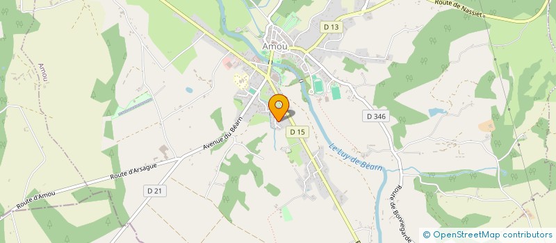 localisation de l'entreprise EARL DANDIEU  BRASSEMPOUY