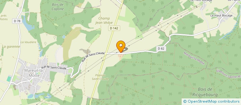 localisation de l'entreprise EARL DANES-ROUSSEAUX  MAREUIL-LA-MOTTE