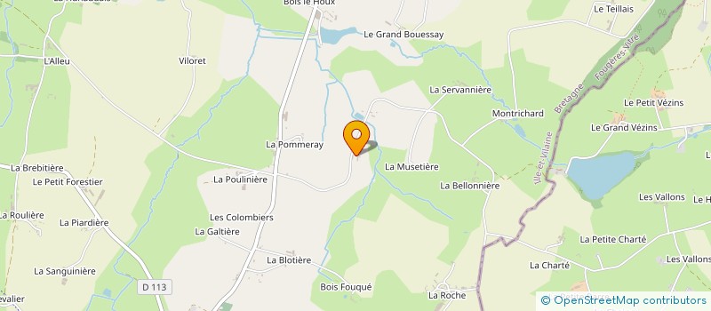 localisation de l'entreprise EARL DANIEL  LUITRE-DOMPIERRE