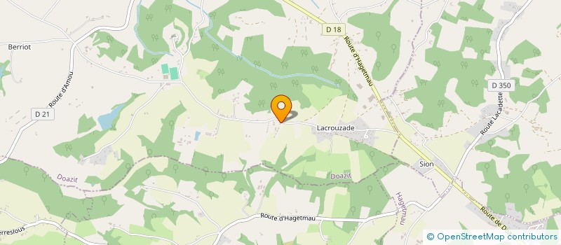 localisation de l'entreprise EARL DARGET à DOAZIT