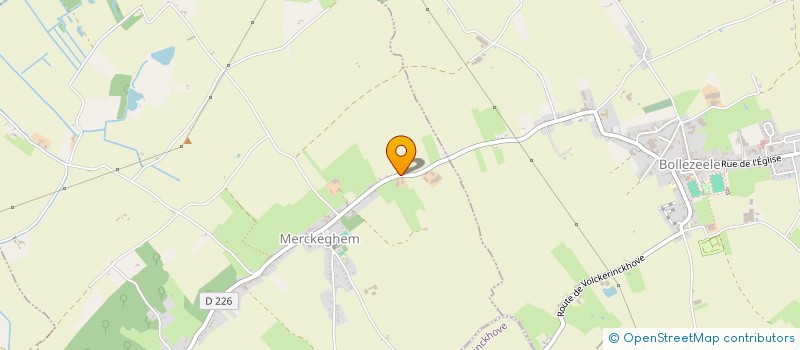 localisation de l'entreprise EARL DASSONNEVILLE  MERCKEGHEM
