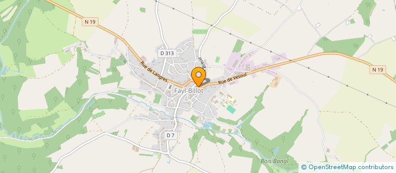 localisation de l'entreprise EARL DAUBRIVE C.L. à ROUGEUX