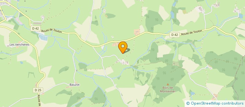 localisation de l'entreprise EARL DAUVERGNE  ISSY L'EVEQUE