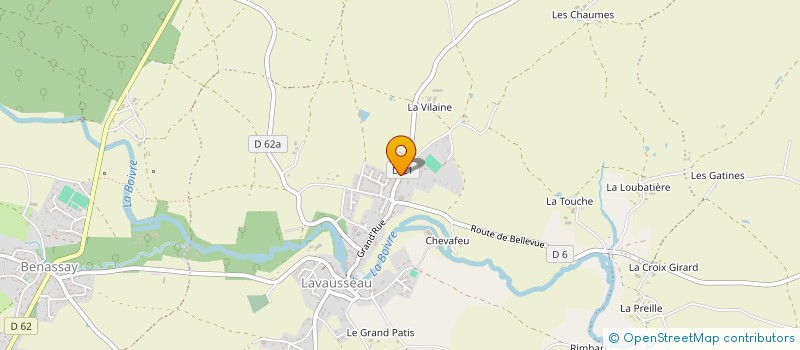 localisation de l'entreprise EARL DAVID à BOIVRE-LA-VALLEE