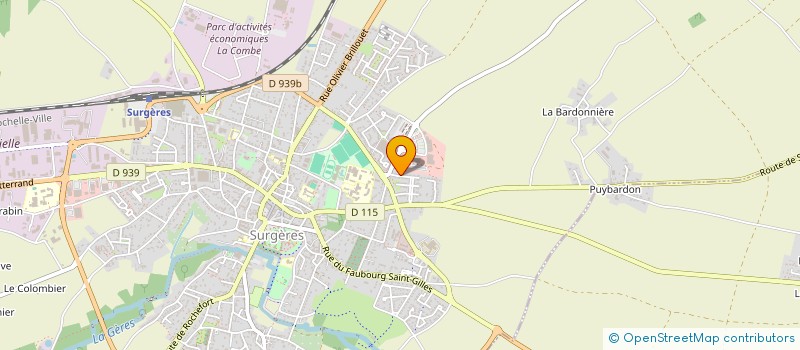 localisation de l'entreprise EARL DAVID D  SAINT-MARD