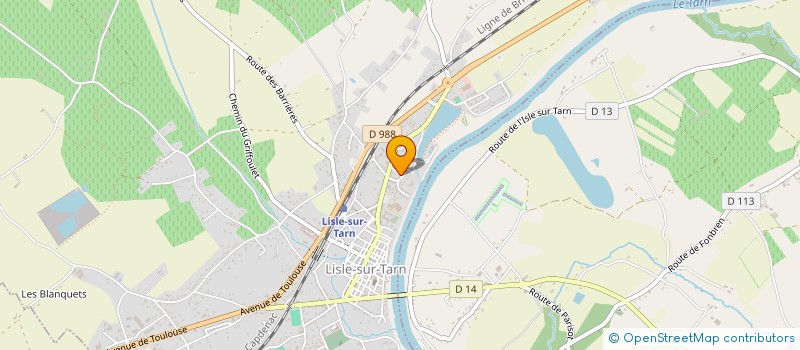 localisation de l'entreprise EARL DE BAGATELLE  PARISOT