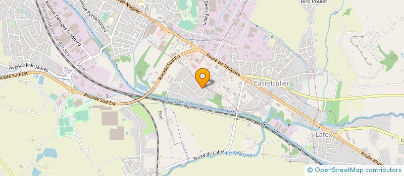 localisation de l'entreprise EARL DE BAILLES  BOE