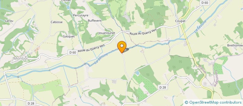 localisation de l'entreprise EARL DE BATAN  CASTELSAGRAT