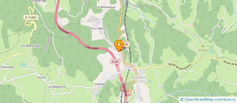 localisation de l'entreprise EARL DE BAUDRAN  NESPOULS