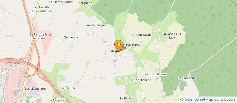 localisation de l'entreprise EARL DE BEAU SOLEIL à LOUDEAC