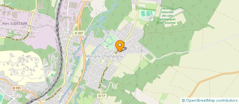 localisation de l'entreprise EARL DE BEAUREGARD à BRIERES-LES-SCELLES