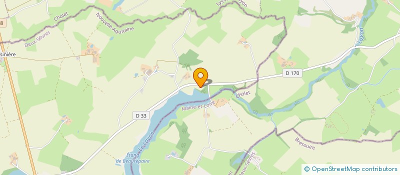 localisation de l'entreprise EARL DE BEAUREPAIRE  SAINT MAURICE ETUSSON