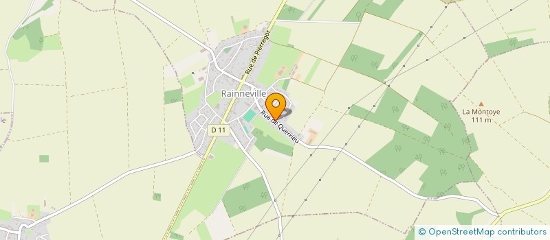 localisation de l'entreprise EARL DE BEAUVOIR à RAINNEVILLE