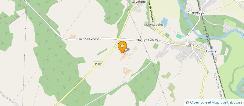 localisation de l'entreprise EARL DE BELLECHAUME à LUNERY
