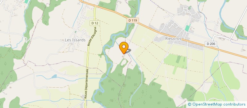 localisation de l'entreprise EARL DE BELLECOMBE à LES ISSARDS