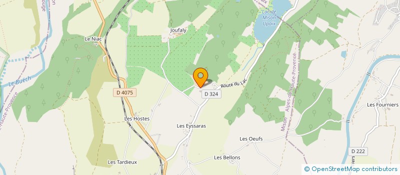 localisation de l'entreprise EARL DE BELLEVUE à MISON