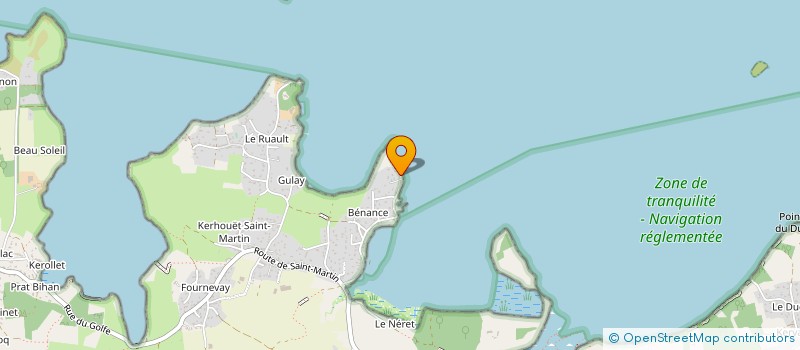 localisation de l'entreprise EARL DE BENANCE - GUILLEMETTE MICHEL ET DAMIEN  SARZEAU