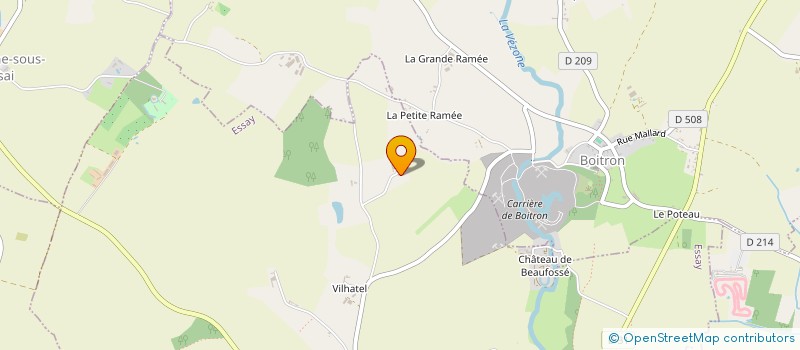 localisation de l'entreprise EARL DE BERNIERES à ESSAY
