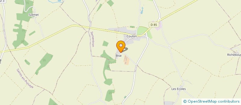 localisation de l'entreprise EARL DE BISE  SEMENTRON