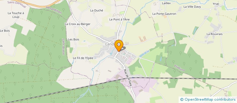 localisation de l'entreprise EARL DE BONNE FONTAINE à LANDEBIA