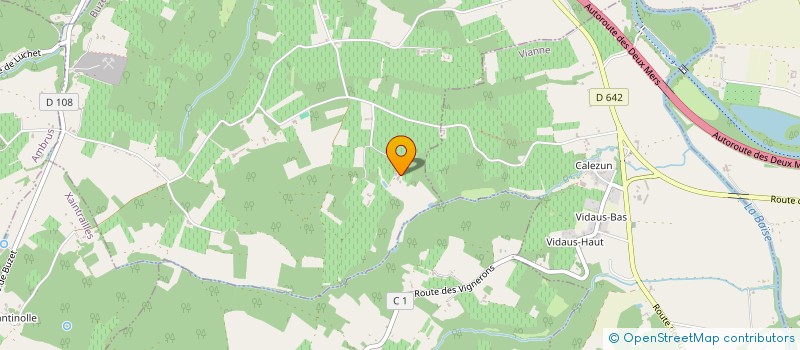localisation de l'entreprise EARL DE BOS DEBAT à BUZET-SUR-BAISE