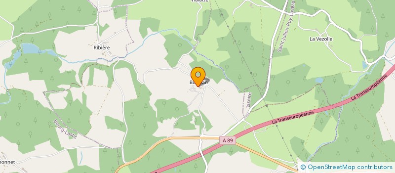 localisation de l'entreprise EARL DE BOSJEAN  SAINT-SULPICE