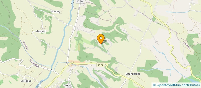 localisation de l'entreprise EARL DE BOUNNETIS à LAUZERTE